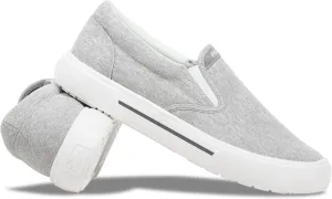 Men's Sunwashed Slip-On Fishing Shoes | Water-Repellent, Pre-Shrunk Nylon/Cotton Blend | Arch Support, Padded Collar, & Sneaker Platform