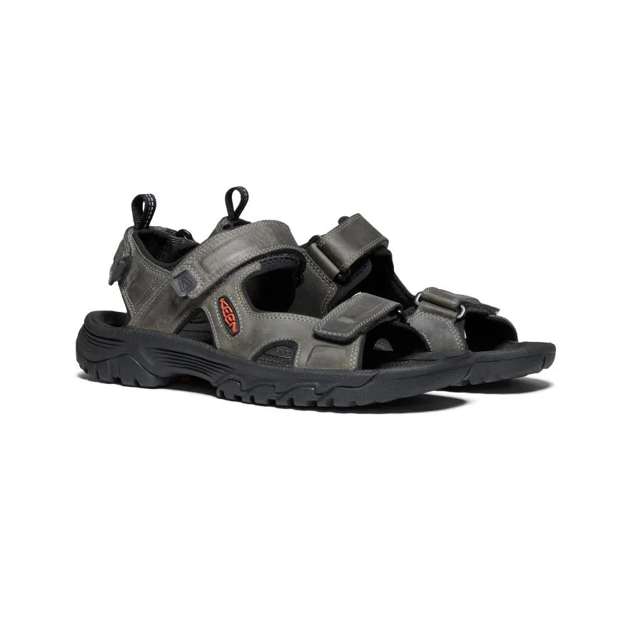 Men's Targhee III Open Toe Sandal - Grey/Black