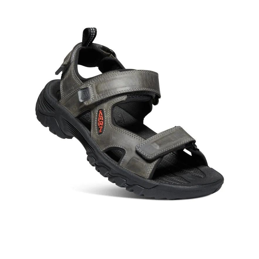 Men's Targhee III Open Toe Sandal - Grey/Black