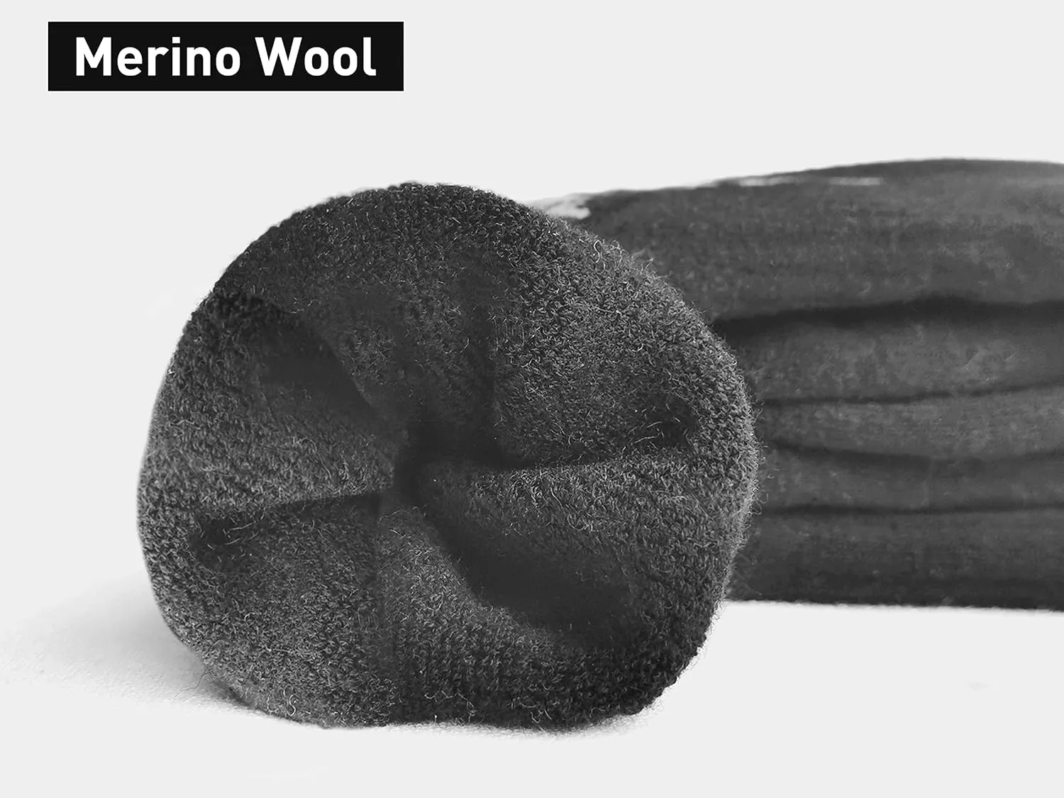 Merino Wool Ski Socks/Hiking Socks for Men&Women, Snowflake