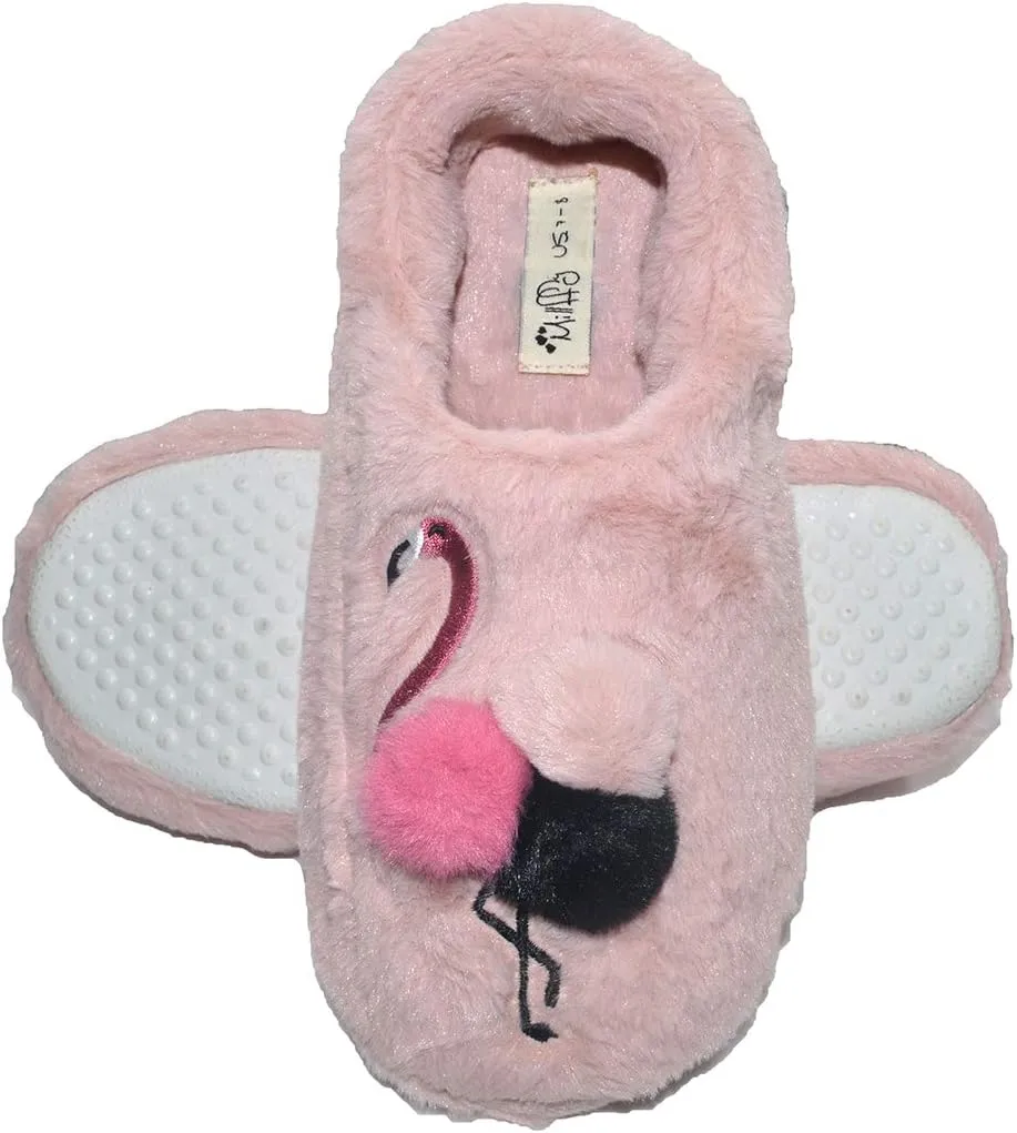 Millffy Warm Animal Soft Cozy Plush Slippers Womens House Slipper Bedroom cat Girl Fuzzy Slippers