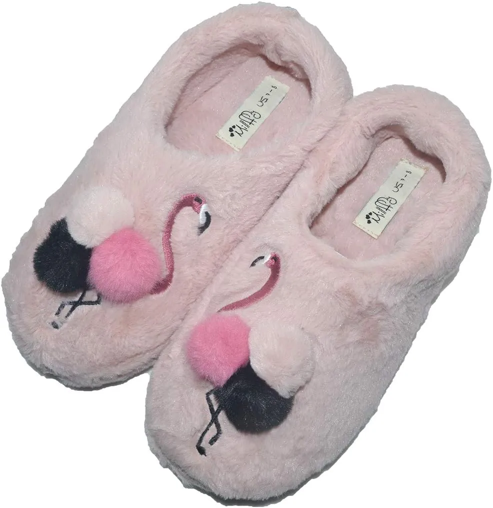Millffy Warm Animal Soft Cozy Plush Slippers Womens House Slipper Bedroom cat Girl Fuzzy Slippers