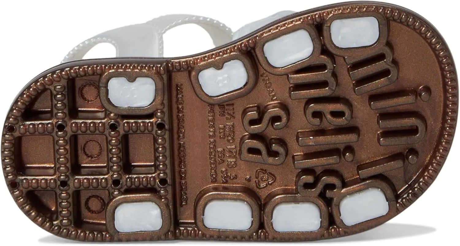 mini melissa Baby-Girl's Hip Sandal (Toddler/Little Kid)