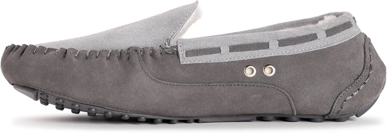 MUK LUKS Men's Everett Moccasin Slippers