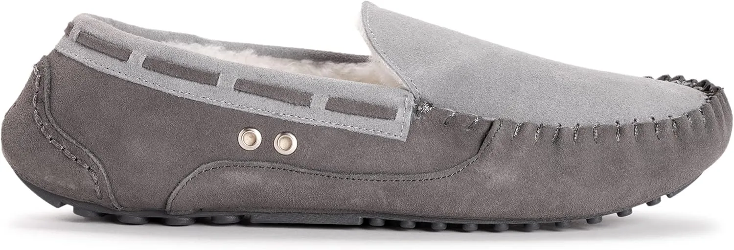 MUK LUKS Men's Everett Moccasin Slippers