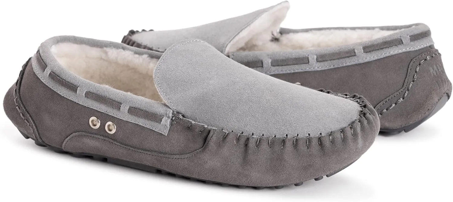 MUK LUKS Men's Everett Moccasin Slippers