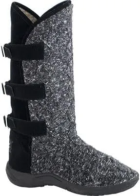 MUK LUKS Women's Muk Luks Fluffy Cable Buckle Back Boot Boot
