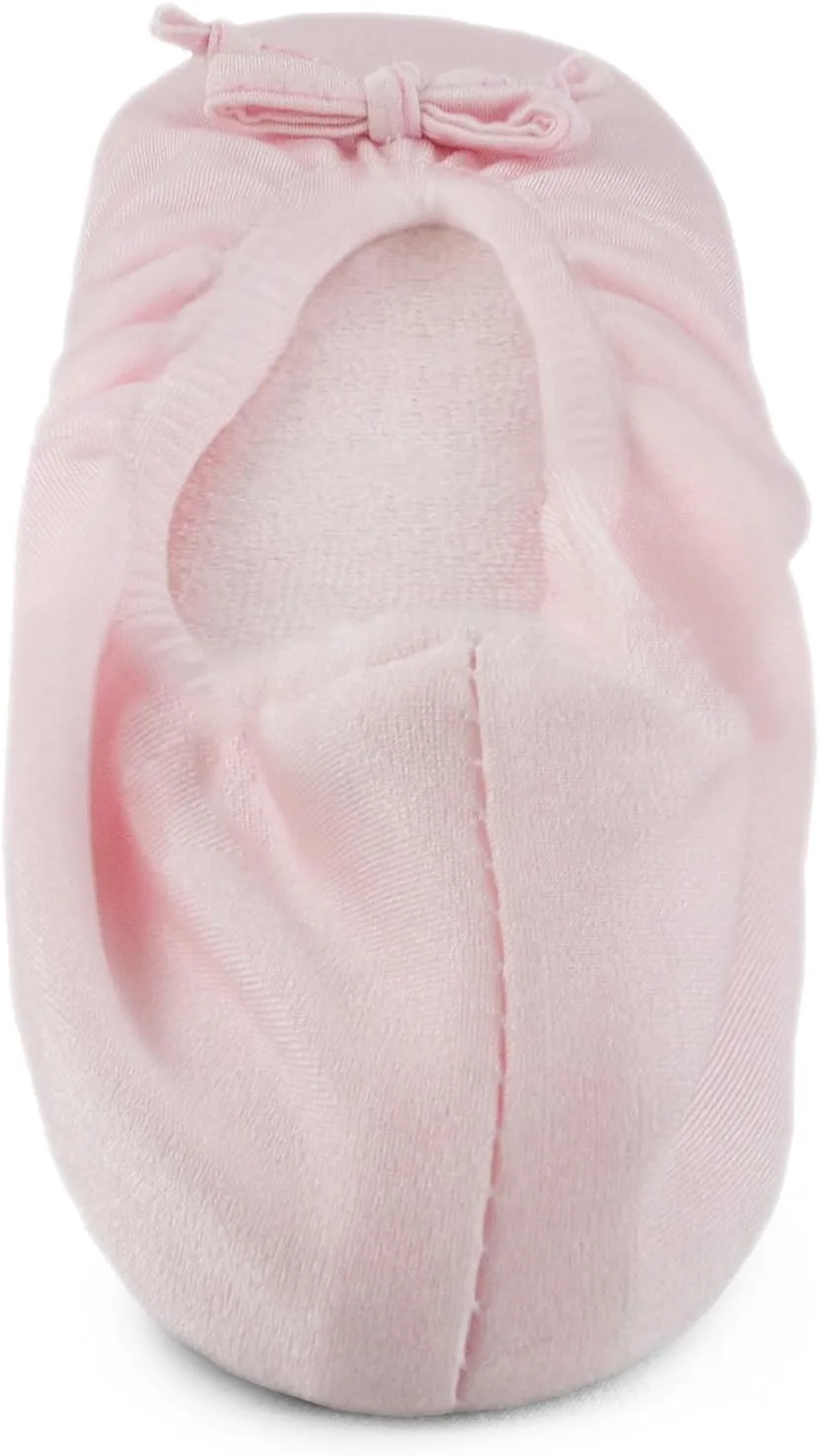 MUK LUKS Women's Stretch Satin Ballerina Slipper