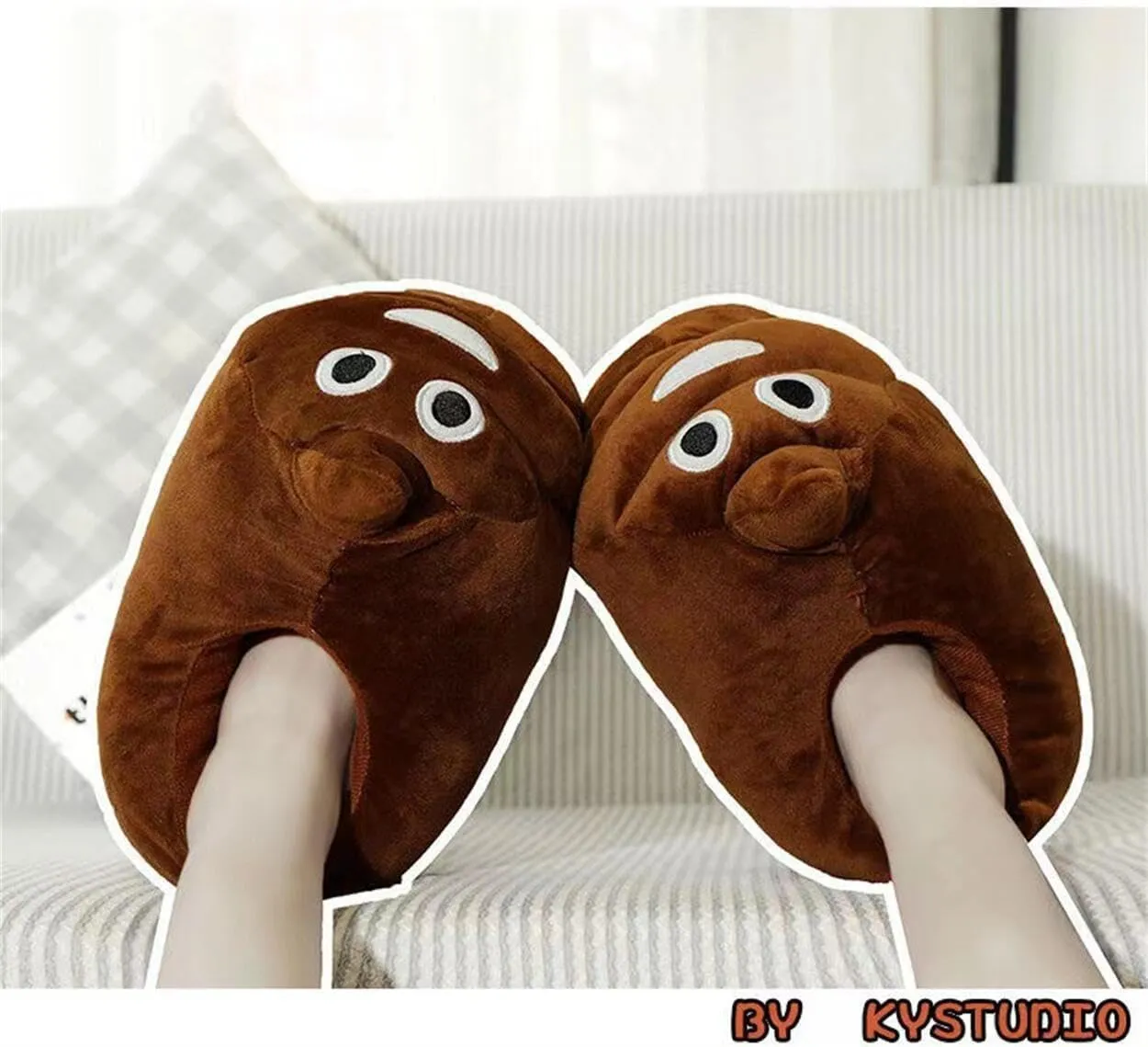 Nevka Winter Warmth with Style Cotton Slipper featuring Cute Emoji Memes Design Perfect Match for Cozy Days Non-slip Comfort