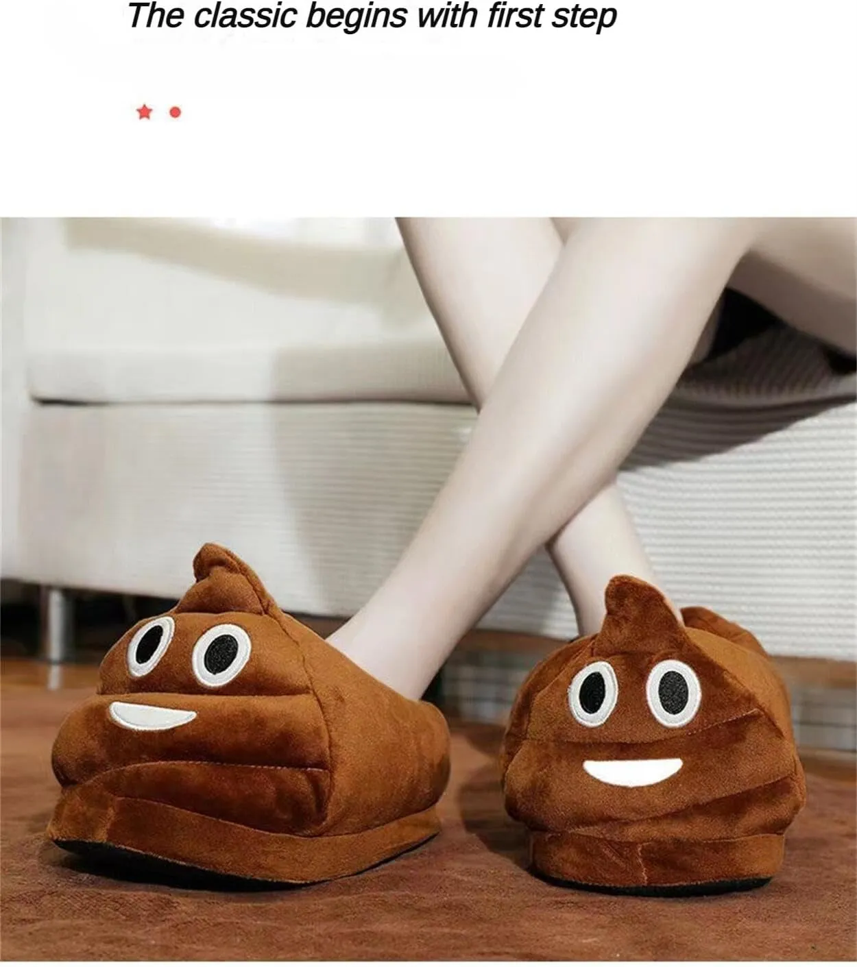 Nevka Winter Warmth with Style Cotton Slipper featuring Cute Emoji Memes Design Perfect Match for Cozy Days Non-slip Comfort
