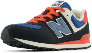 New Balance Unisex-Child 574 V1 Varsity Suede Lace-up Sneaker