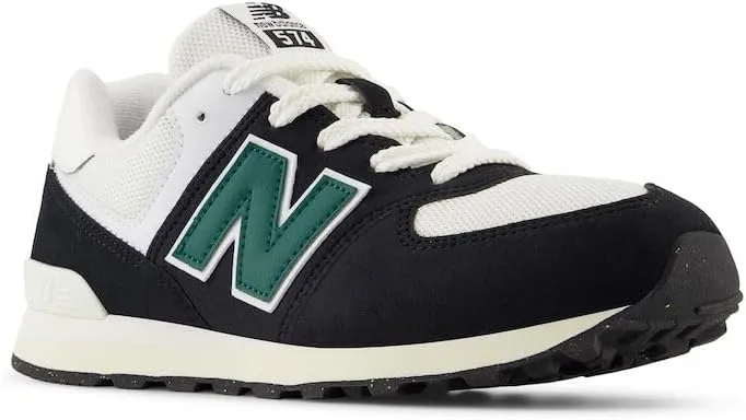 New Balance Unisex-Child 574 V1 Varsity Suede Lace-up Sneaker