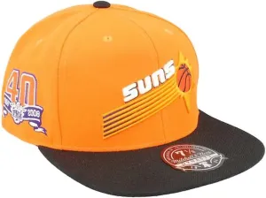 New Era Phoenix Suns Hardwood Classics 40th Annniversary Team Side HWC Dynasty Fitted Cap, 2Tone Orange Black
