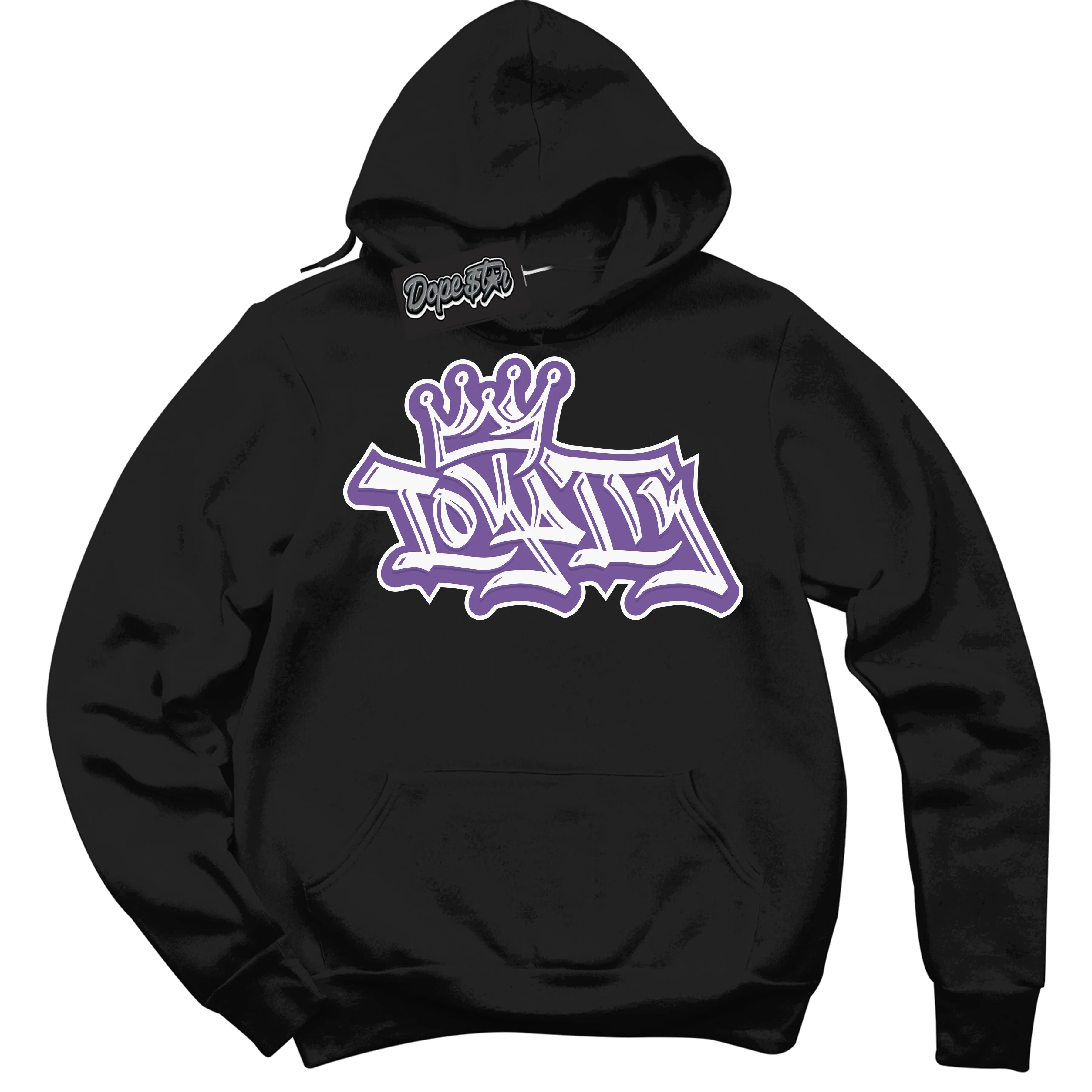 Next Nature Black Raspberry Sneaker Hoodie Loyalty Crown Graphic