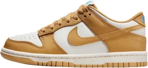 Nike Dunk Low Big Kids' Shoes (FB9109-700, Honeycomb/Sail/University Blue/Honeycomb)