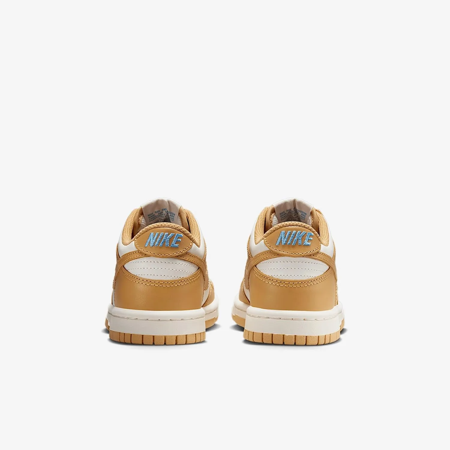 Nike Dunk Low Big Kids' Shoes (FB9109-700, Honeycomb/Sail/University Blue/Honeycomb)