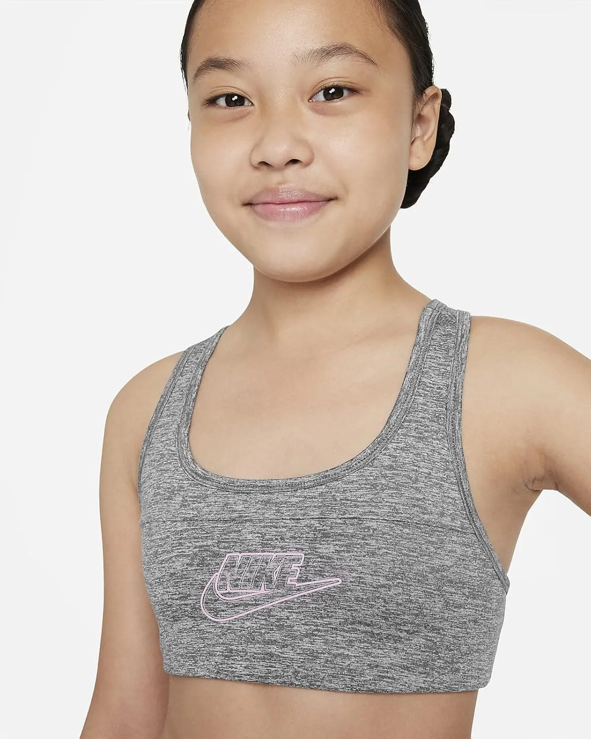 Nike Girl's Swoosh Futura Bra (Little Kids/Big Kids)