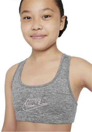 Nike Girl's Swoosh Futura Bra (Little Kids/Big Kids)