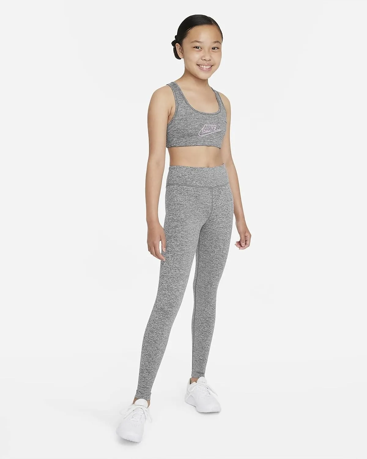 Nike Girl's Swoosh Futura Bra (Little Kids/Big Kids)