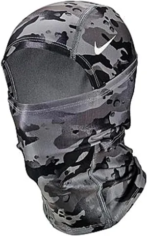 Nike Pro Therma-Fit Hyperwarm Hood, Balaclava (Grey Camo) - Unisex