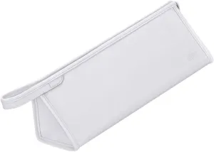 NOLITOY Large Capacity Splashproof Case for Hair Dryer and Curler Travel Organizer Bag Silver Dirt-Resistant Portable
