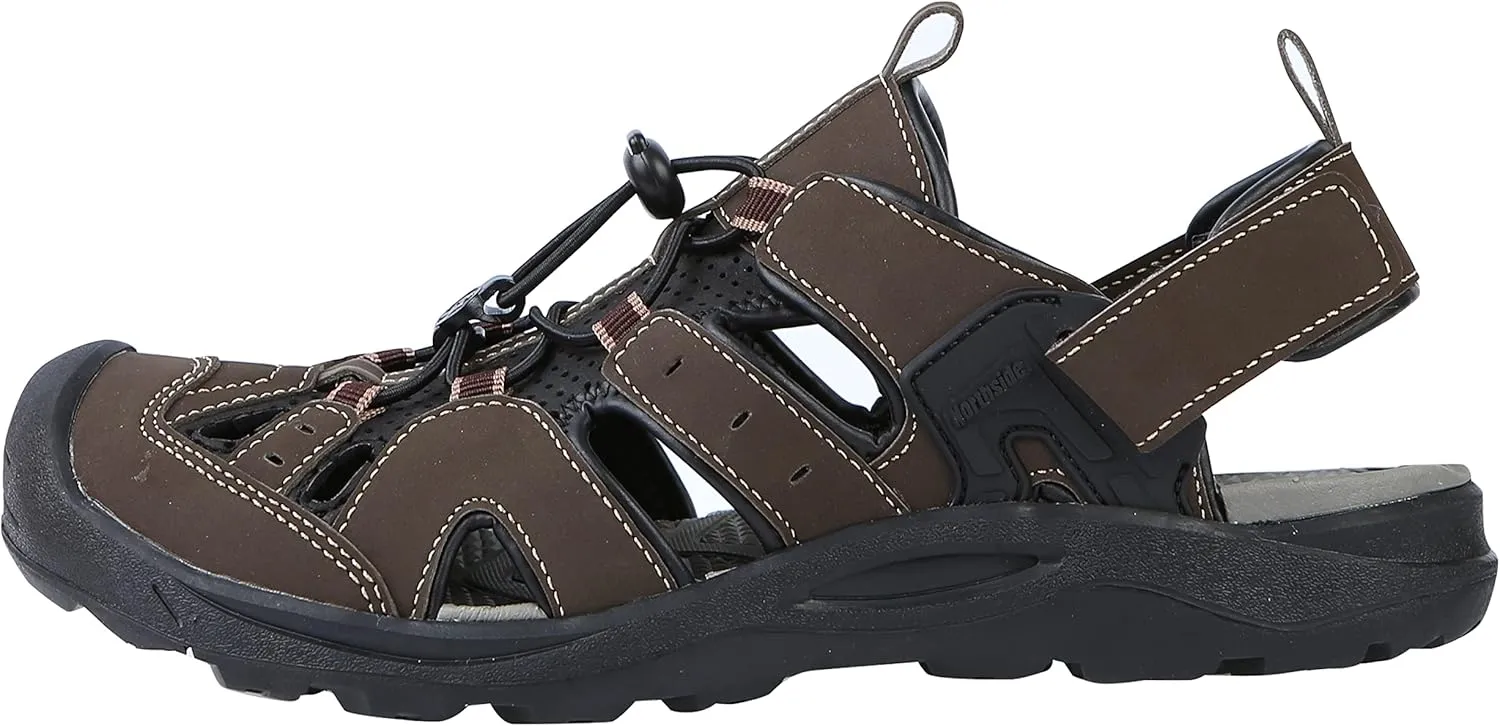 Northside Men's Burke Closed Toe Sport Sandal Fisherman