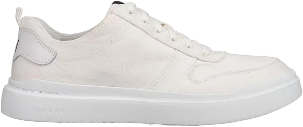 Optic Haan Court Rally Low Lace Sneakers Best value Canvas Up Cole White/Black Top Grandpro Performance-driven