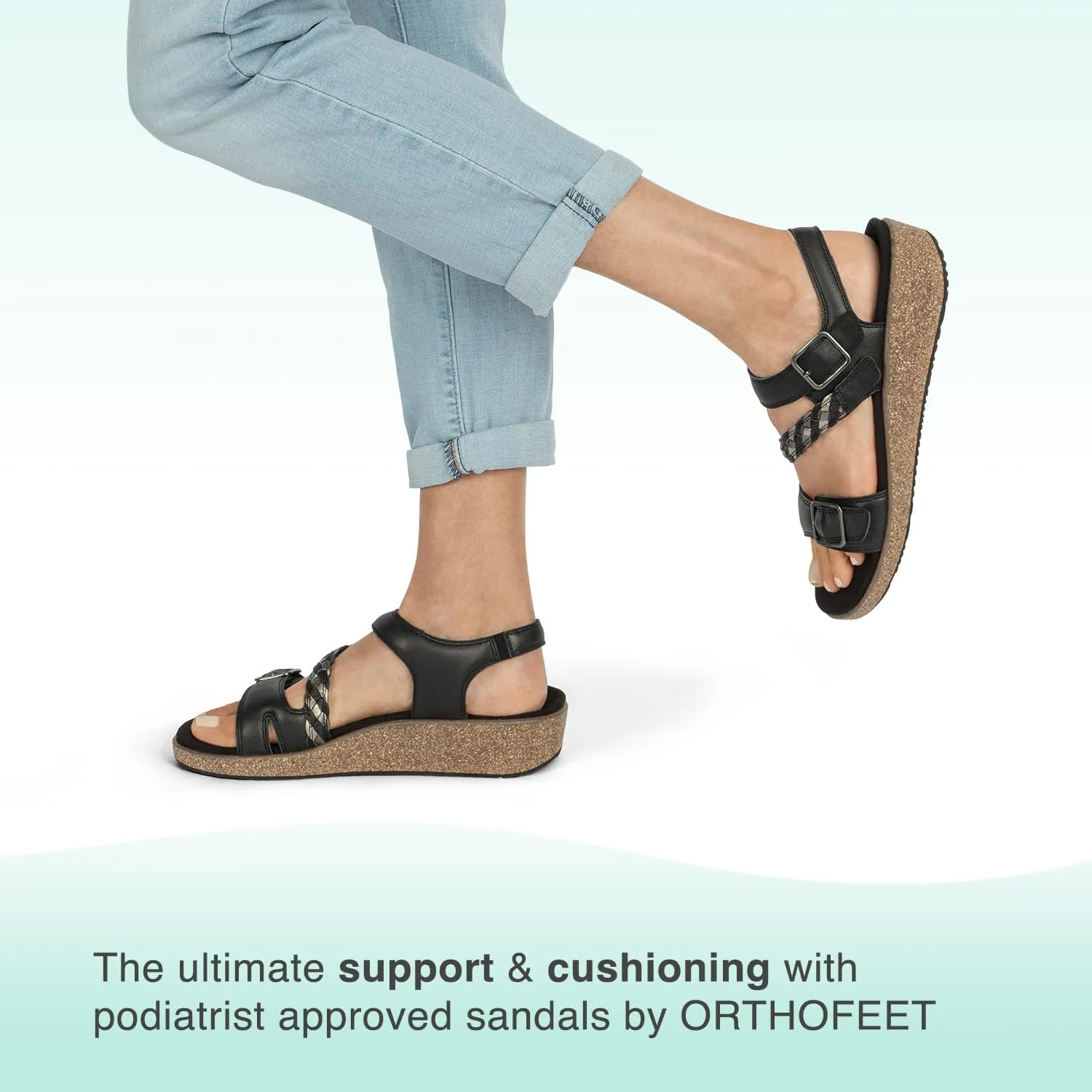Orthopedic Women's Orthopedic Leather Chloe Sandals