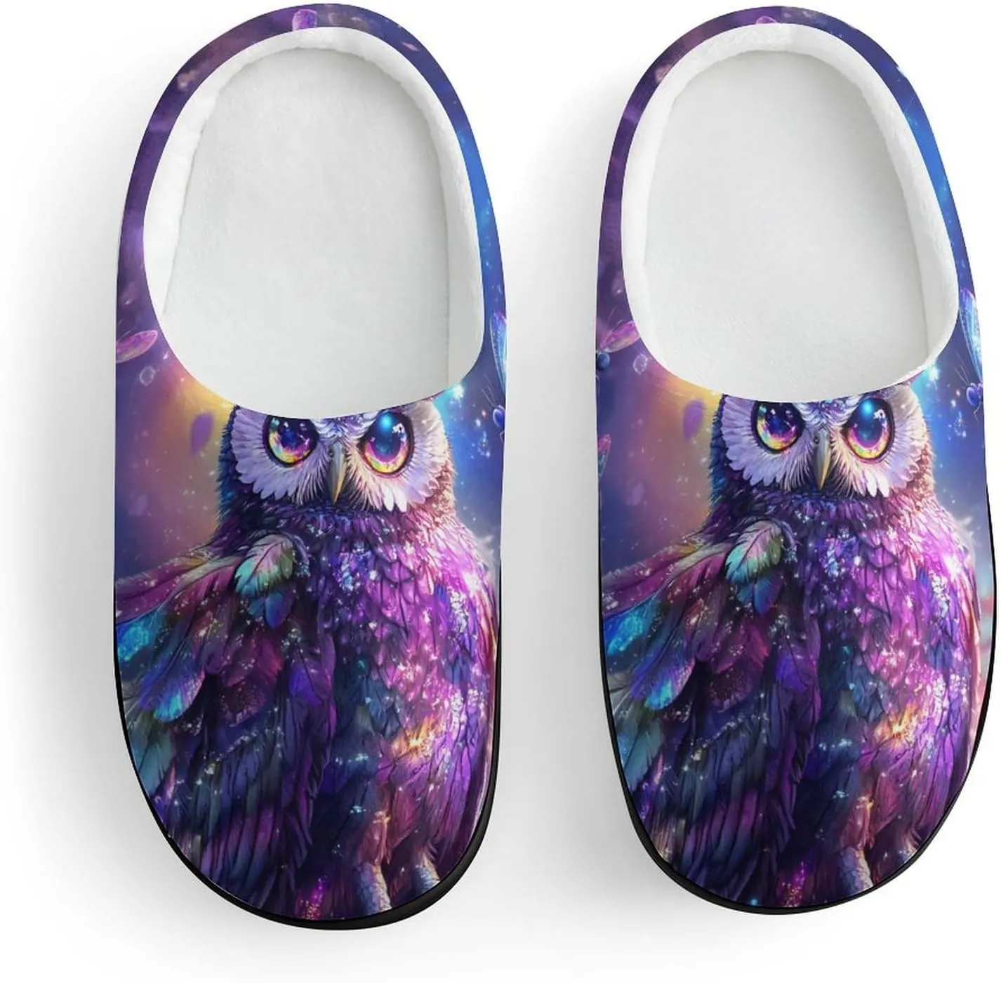 Owl Slippers Non-slip House Slippers Home Shoes Indoor Outdoor Slippers For Girls Boys