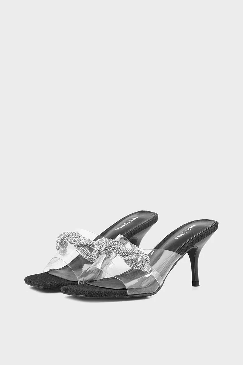 Party Wear Slip On I23651-Black