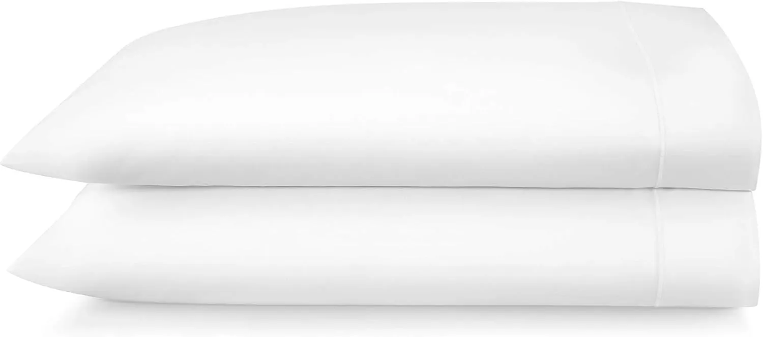 Peacock Alley Soprano Luxury Sateen Sheet Sets - 100% Long Staple Cotton, 420 Thread-Count, Soft and Smooth Sateen Weave - Queen (White)