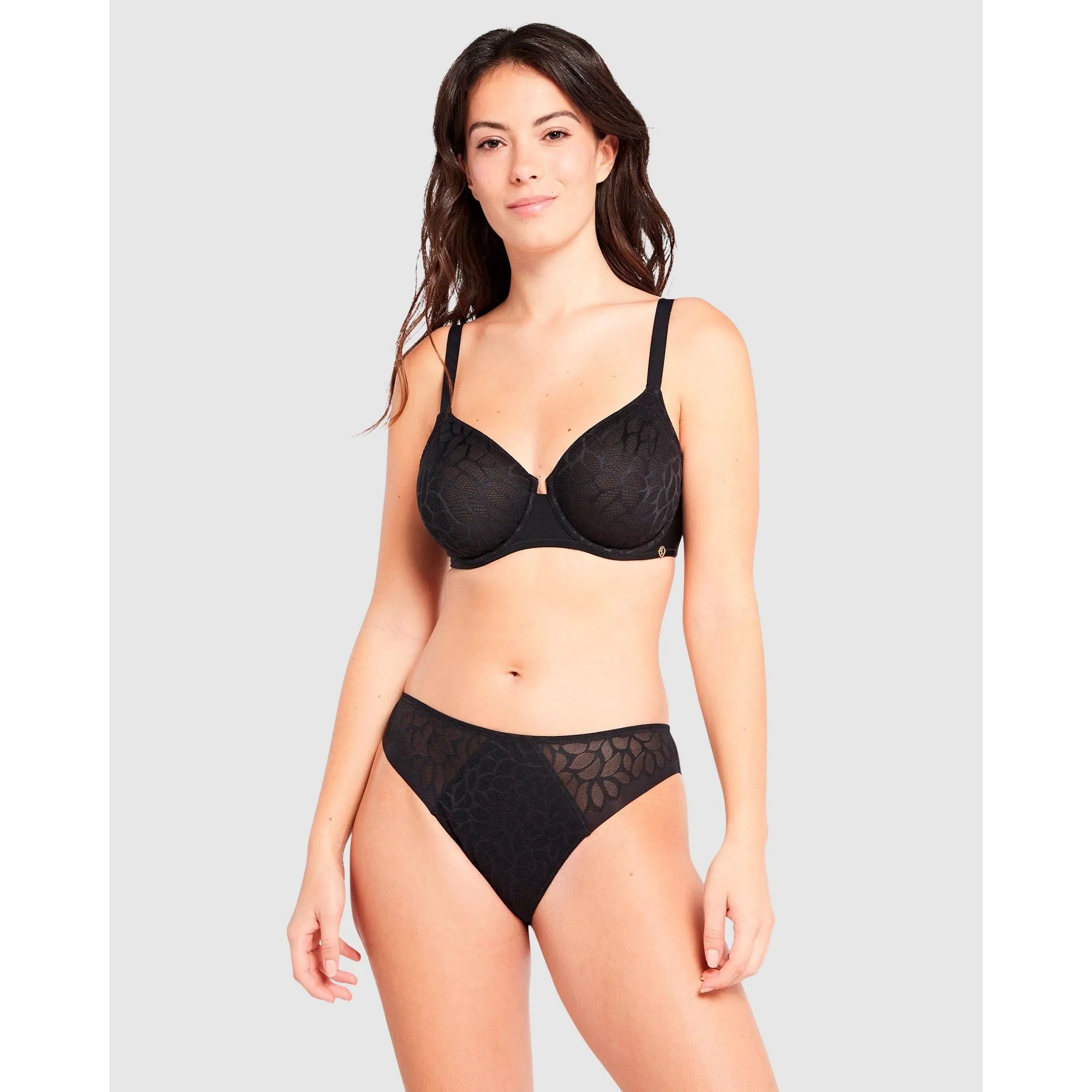Perfect Curves Smooth Lace Bikini Brief