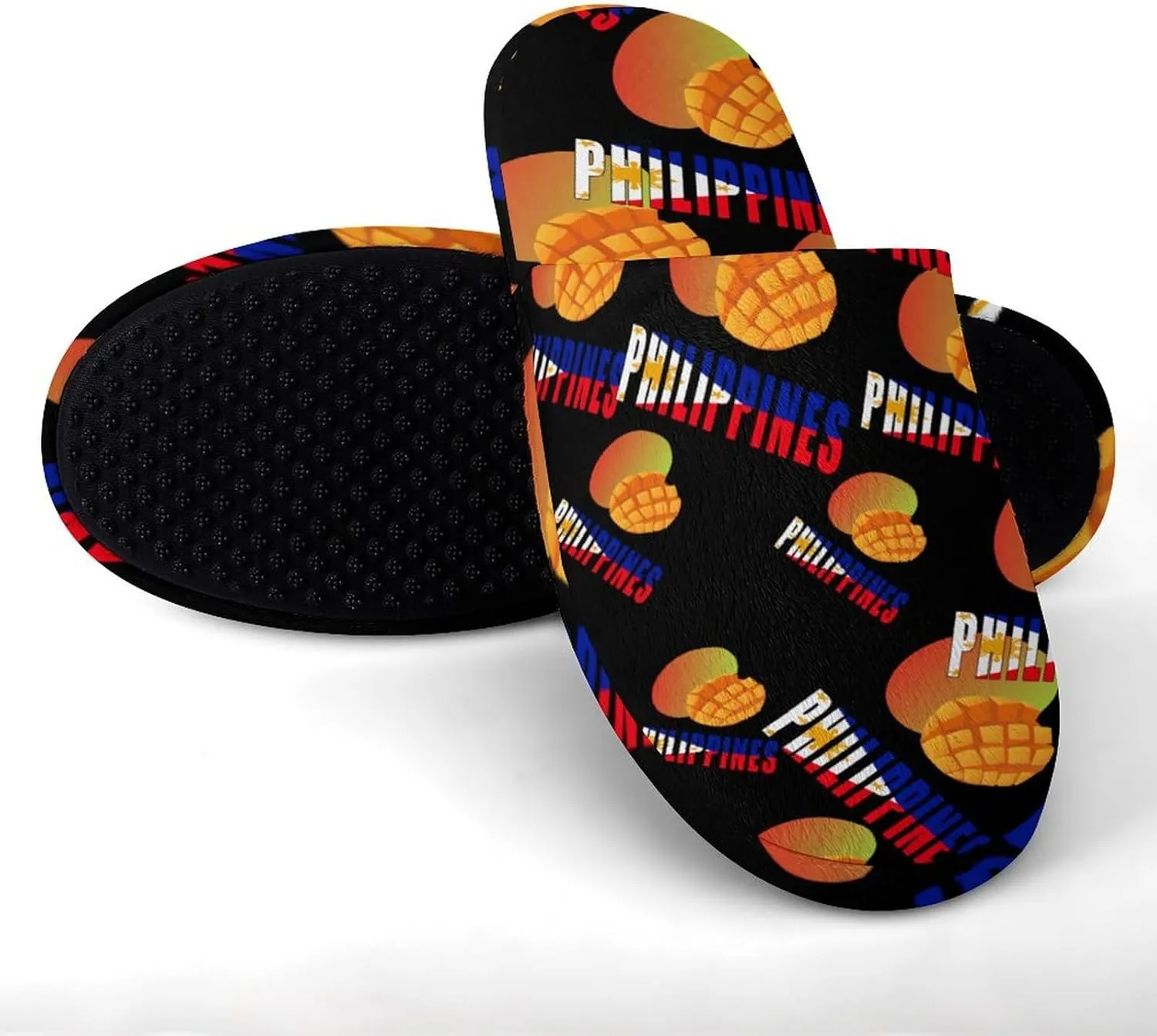Philippines Mango Filipino Cotton Slippers Fashion Slip on House Shoes Lightweight Slipper for Men