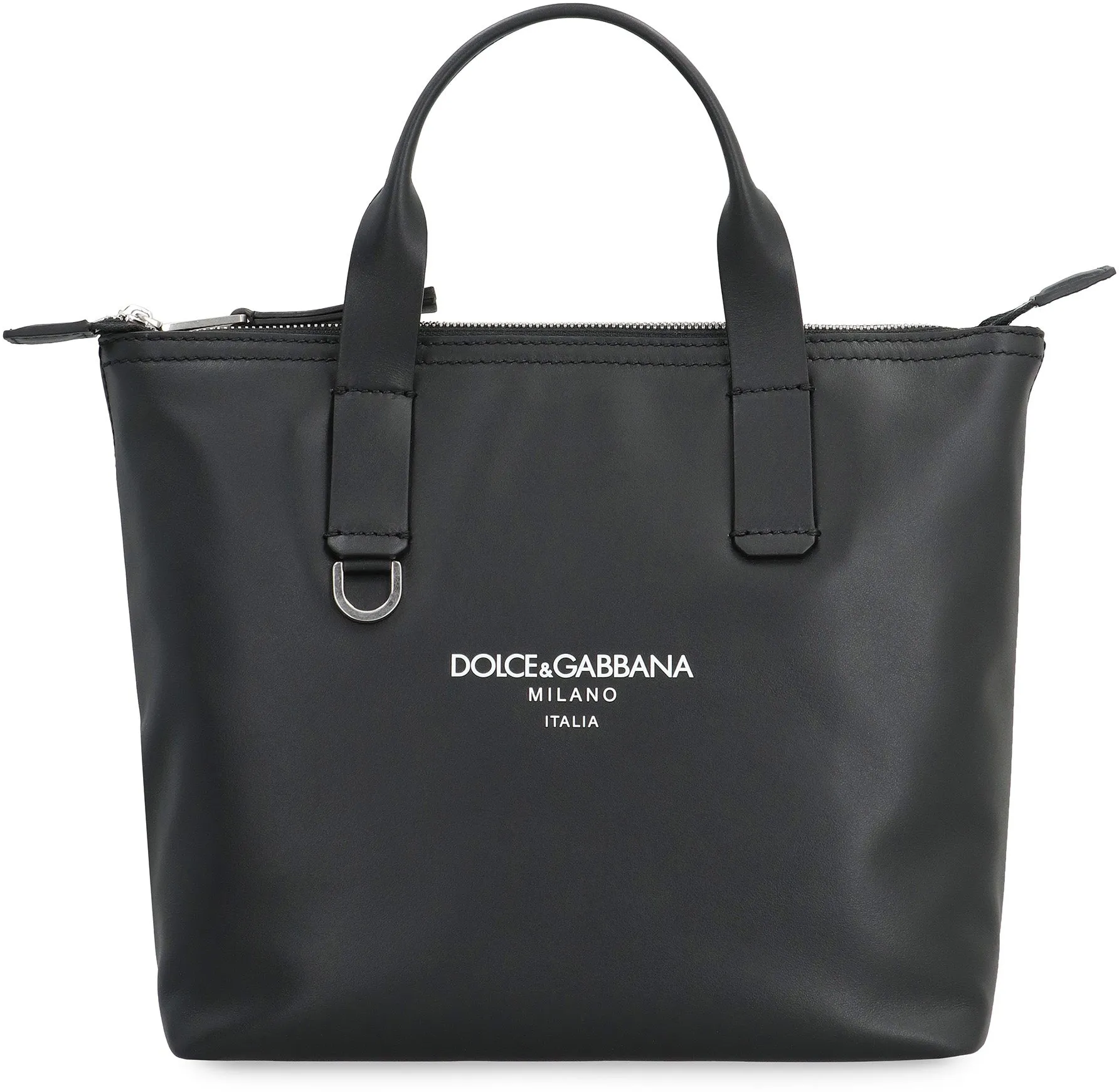 Piccola smooth leather tote bag