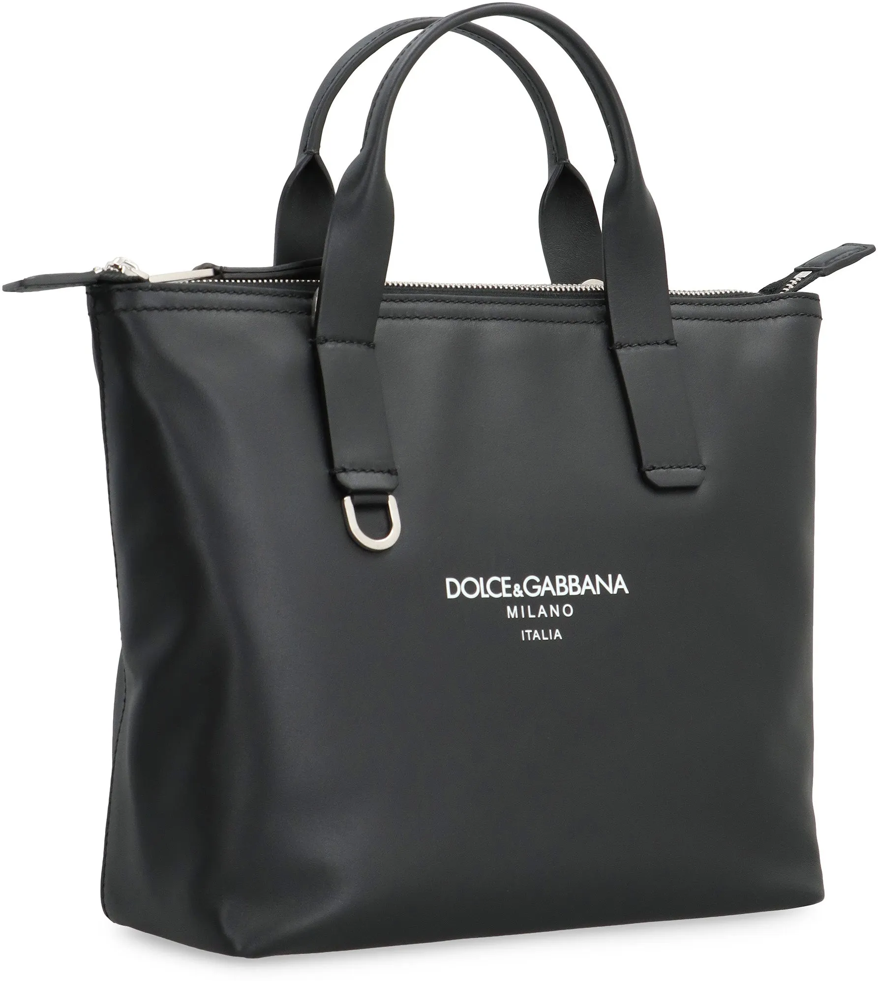 Piccola smooth leather tote bag