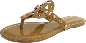 Pierre Dumas Women's Colored Flat Sandals