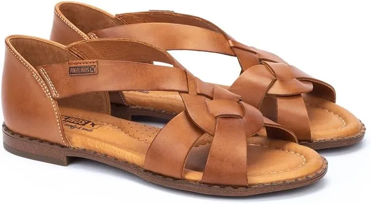 PIKOLINOS Flat Sandals Leather Algar for Woman