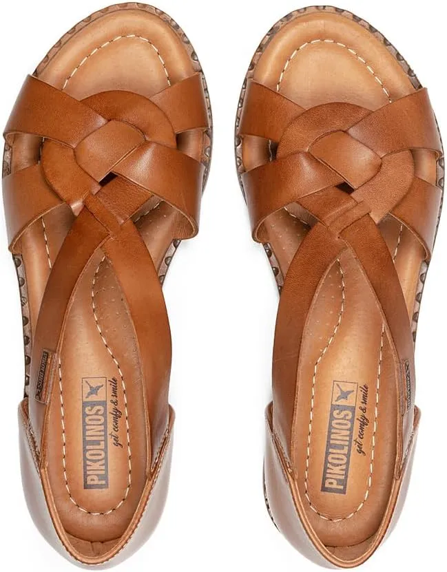 PIKOLINOS Flat Sandals Leather Algar for Woman