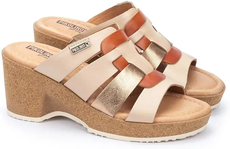 PIKOLINOS Wedge Sandals Leather Arenales for Woman