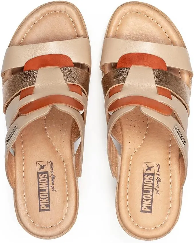 PIKOLINOS Wedge Sandals Leather Arenales for Woman