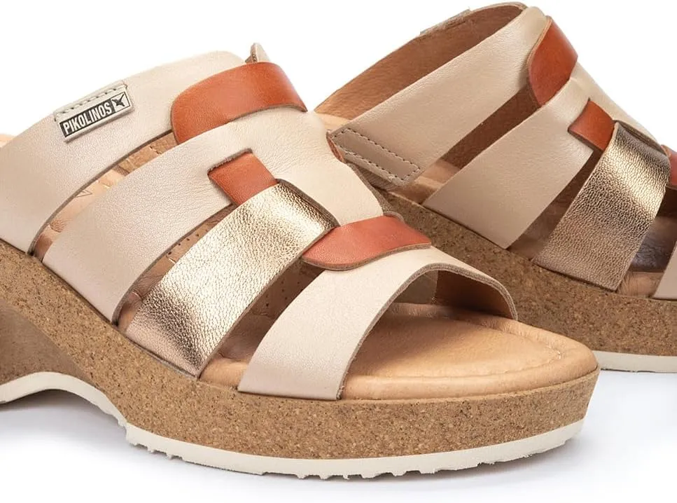 PIKOLINOS Wedge Sandals Leather Arenales for Woman