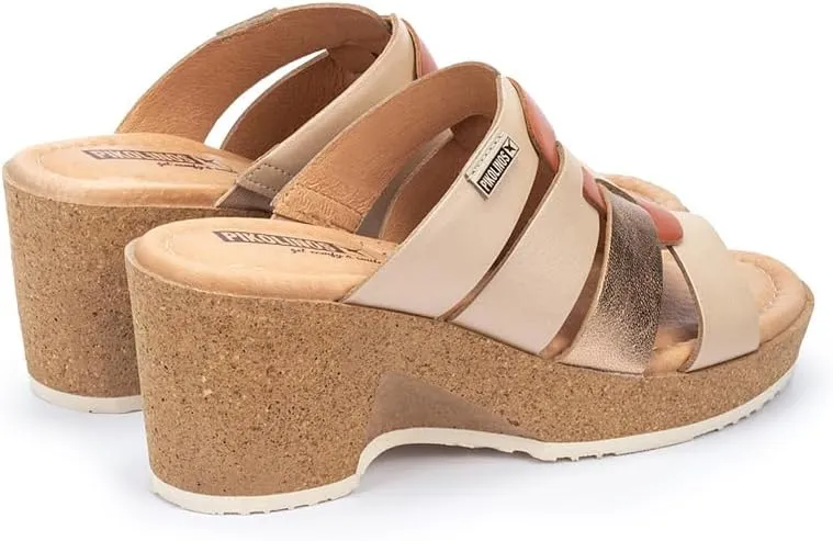 PIKOLINOS Wedge Sandals Leather Arenales for Woman