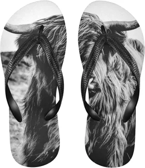 Poeticcity Flip Sandal Men Women Flip Flops for Hotel Spa Home Slippers Bedroom Travel S-XXL
