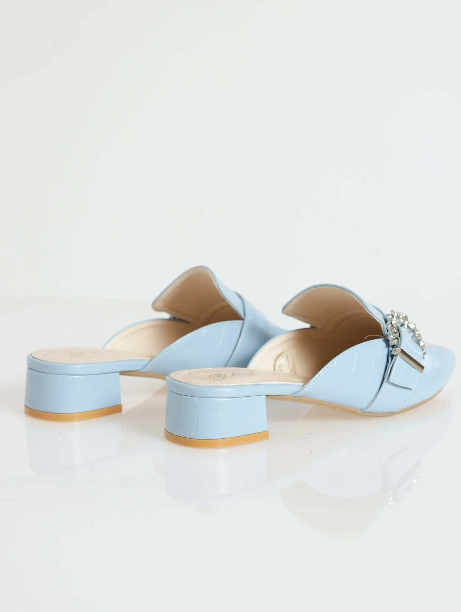 Pointed Push-In Loafer - Blue
