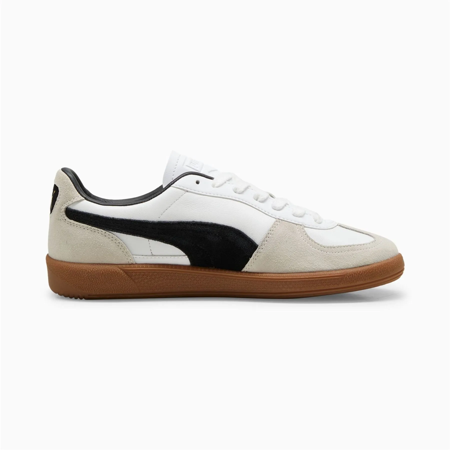 Puma Palermo Leather White/Black Trainers