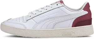 PUMA Ralph Sampson Lo Tones Puma White/Rose Wine/Whisper White 7 D (M)