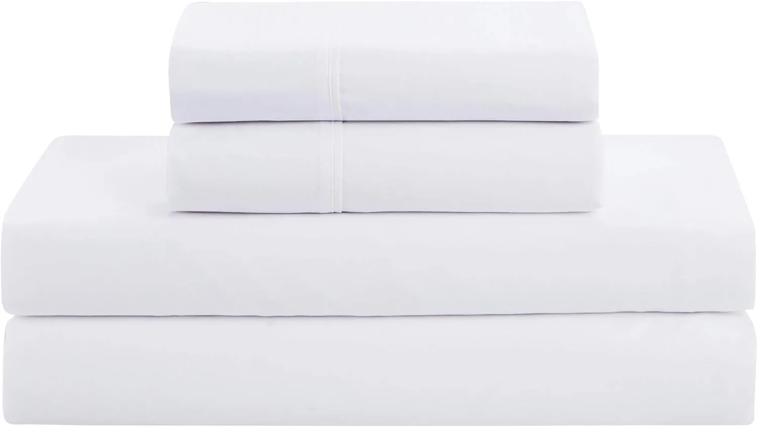 Queen Comforter Set 8 Piece Bed in a Bag with Bed Skirt, Fitted Sheet, Flat Sheet, 2 Pillowcases, 2 Pillow Shams, Queen, Pintuck White