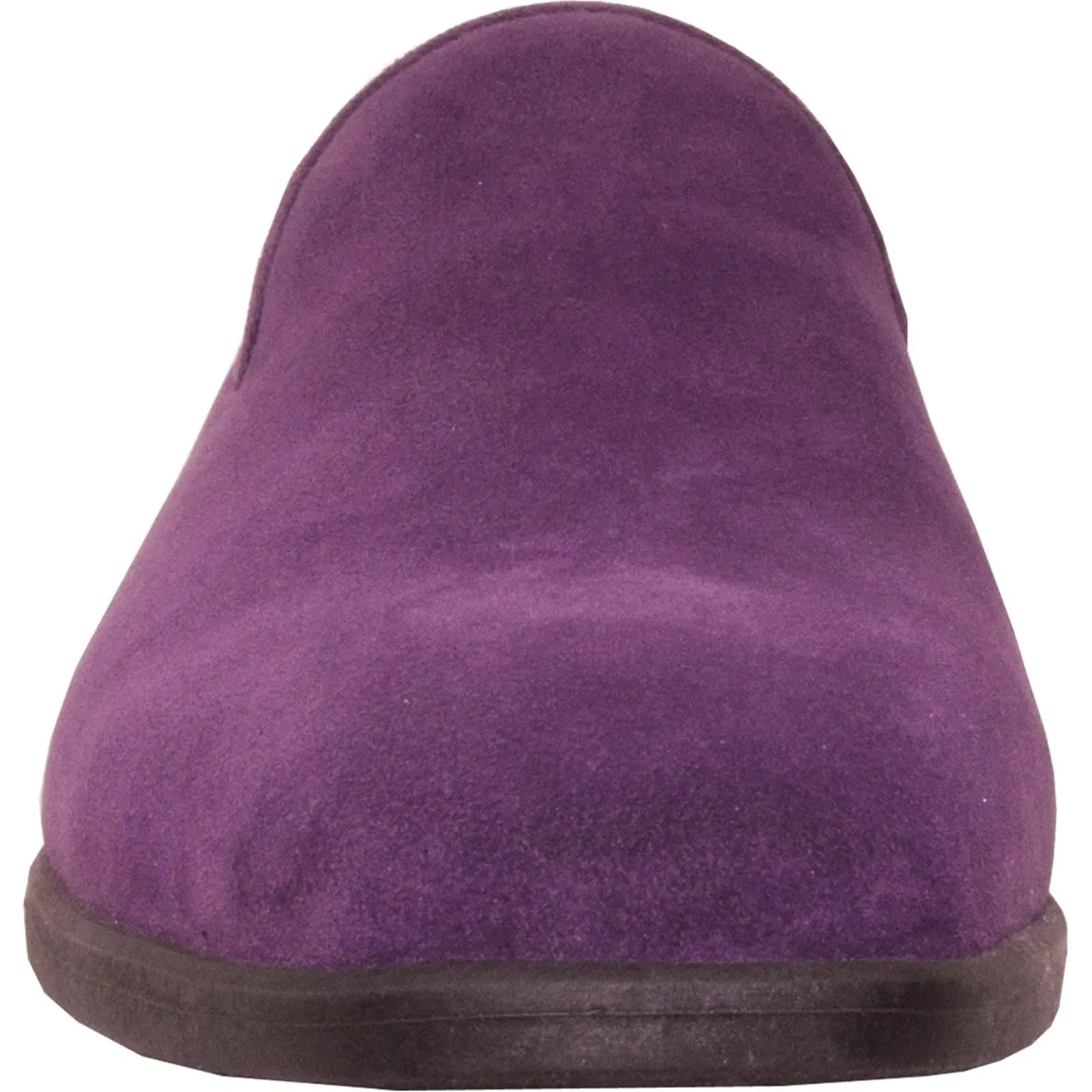 "Bravo Men's Purple Suede Slip-On Dress Loafer: the Perfect Wedding & Prom Shoe"