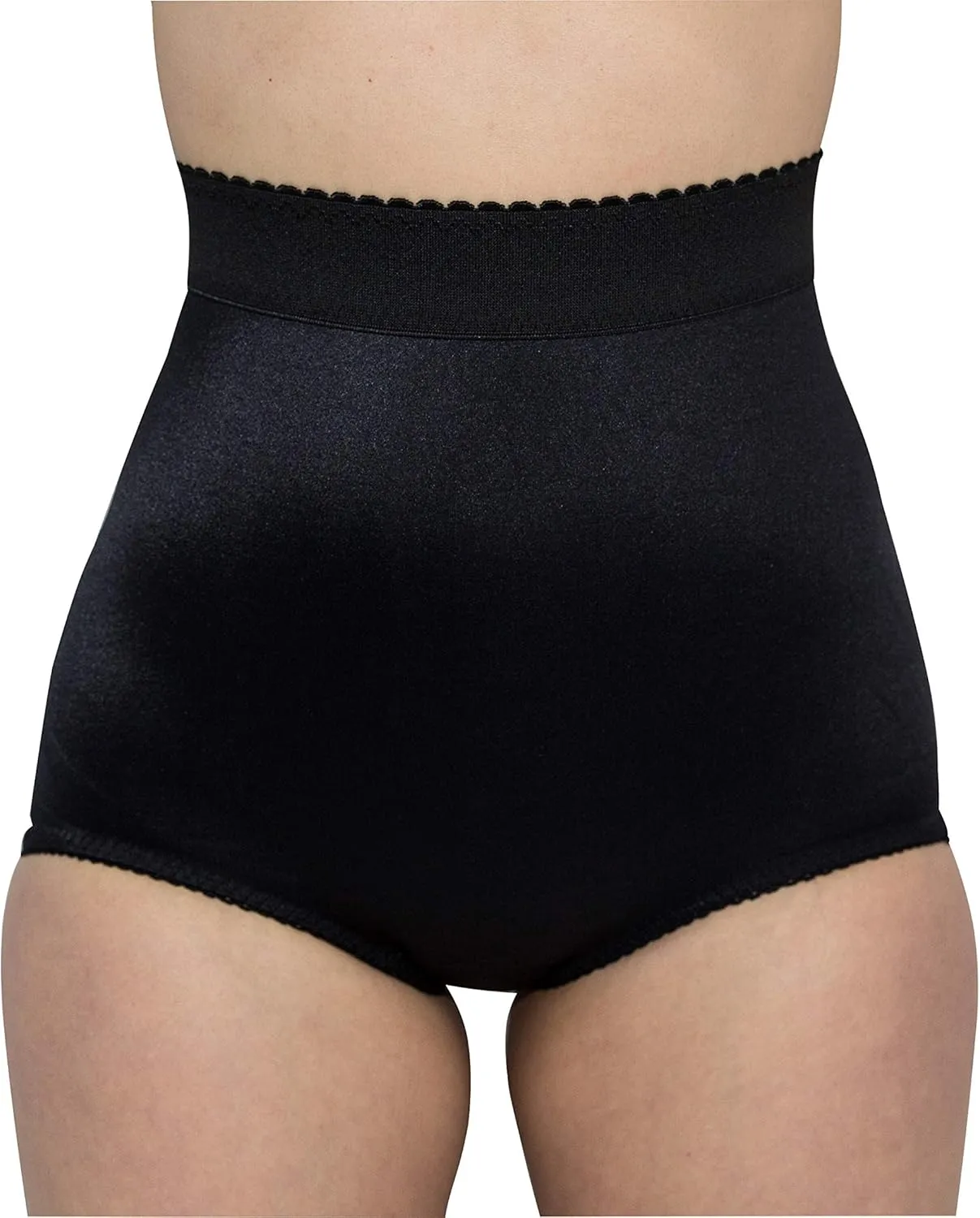 Rago Women's Plus-Size Hi Waist Panty Brief