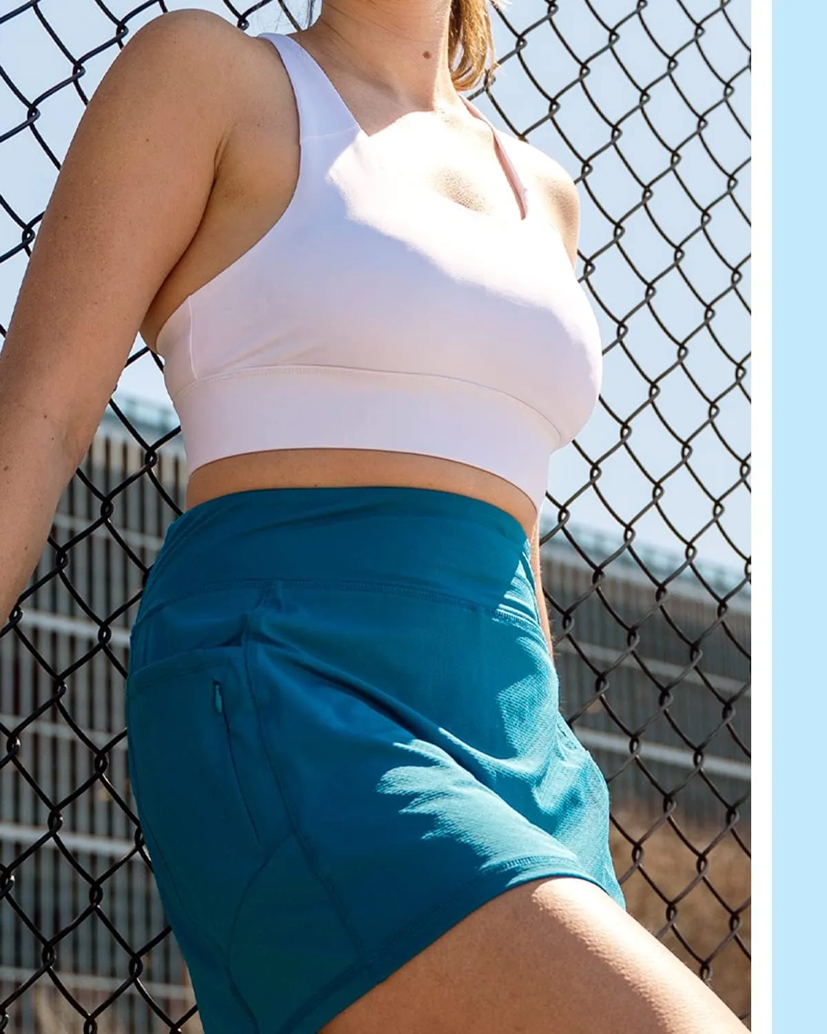 RBX Active Women's Fashion Stretch Knit Flat Front Golf/Tennis Athletic Skort with Attached Bike Short and Pockets